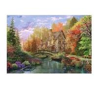 Puzzle 1500 Pièces : Dominic Davison : Cottage by the Lake, Trefl G