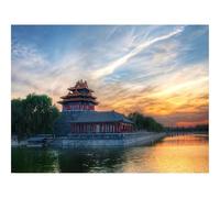 Puzzle 1500 Pièces en Bois-Pékin,Chine,Structure 87x57cm