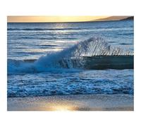 Puzzle 1500 Pièces - Encastrement Parfait-Mer,Eau,Vague,Embruns 87x57cm