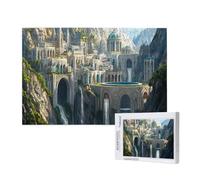 Puzzle 1500 Pièces Europe Puzzle Église Motifs,Puzzles Bois Adulte avec Boîte Cadeau,Loisirs Créatifs Adultes DIY Activite Manuelle,Cadeau Anniversaire Homme Femme,Décoration Intérieure,87x57cm,p736t