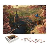Puzzle 1500 Pièces Ferme, Puzzle 1500 Pièces pour Adultes et Enfants à Partir de 14 Ans, Paysage Puzzles Bois avec Une Boîte d'emballage Exquise, Puzzles pour Décoration Murale, Cadeau Femme, -5398