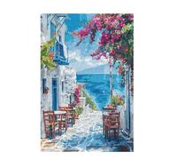 Puzzle 1500 Pieces Fleur Puzzle Océan 1500 Pièces Grand Adultes Difficile Jigsaw en Bois Avec Boîte Cadeau, Challenge Impossible Créatif Jeu pour Adulte, Decoration Maison, Cadeau Femme 87x57cm D-1090
