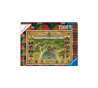 Ravensburger – Puzzle adulte 1500 pièces La Carte de Poudlard (80×60 cm) Harry Potter