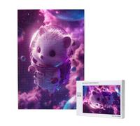 Puzzle 1500 Pieces Hérisson Grand Puzzle Classiques en Bois pour Adultes, Jeux Amusants/Colorés/Impossible/Difficiles, Cadeau d'anniversaire de Festivals pour la Famille Amis - Rêve 2T-1433