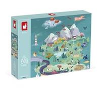 Janod - Puzzle 1500 Pièces - Evasion - Adapté Adulte Adolescent Enfant - Fabrication Européenne et Certifié FSC - Dès 10 Ans, J02514