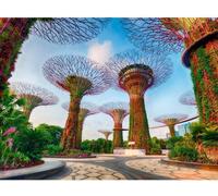 Puzzle 1500 pieces Jardin de la baie de Singapour, des 14 ans, Puzzle de qualité supérieure, Singapour, 12001396, Ravensburger