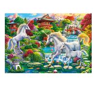 Puzzle 1500 pièces : Jardin des Licornes