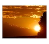 Puzzle 1500 Pièces - Jeu De Patience et de Réflexion-Déclin,Soleil,Ciel 87x57cm