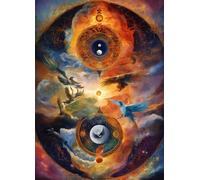 Puzzle 1500 Pièces Jeux éducatif Défi Jouets Paysages fantastiques Puzzles Classiques Puzzle DIY Cadeaux de l'art de la Décoration Moderne