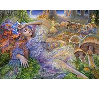Grafika - Josephine Wall, After The Fairy Ball - Puzzle 1500 Pièces - Représentation Artistique - Le Rêve de la Princesse Psyché - Puzzle Adulte - Fabriqué en France