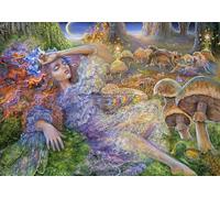 Grafika - Josephine Wall, After The Fairy Ball - Puzzle 1500 Pièces - Représentation Artistique - Le Rêve de la Princesse Psyché - Puzzle Adulte - Fabriqué en France