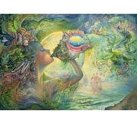 Grafika - Josephine Wall, Call of The Sea - Puzzle 1500 Pièces - Représentation Artistique - La Jeune Femme et l'appel de la Mer - Puzzle Adulte - Fabriqué en France