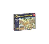 Puzzle 1500 pièces Jumbo Jan van Haasteren The Oasis 900 x 600 mm Multicolore