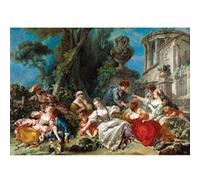 Puzzle 1500 pièces : Les attrapeurs d'oiseaux, François Boucher Anatolian G