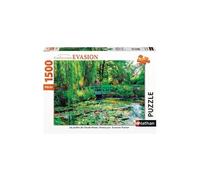 Puzzle - NATHAN - Claude Monet - 1500 pièces - 84x60cm - Multicolore