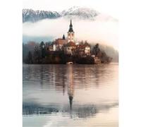 Puzzle 1500 pièces : L'ile des voeux, Bled, Slovénie G