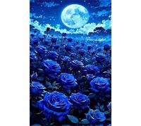 Puzzle 1500 Pieces Lune Rose Pourpre, Jeux éducatif Défi Jouets Puzzles Classiques, Parfaitement Emboîtable Lettres au Dos, pour Vous Faciliter Le Travail pour Hommes Femmes Plus âgés 87 x 57 cm