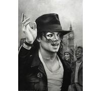 Puzzle, 1500 pièces, Musicien, Danseur, Michael, Poster d'art, Jouet éducatif pour Adultes et familles,57x87cm