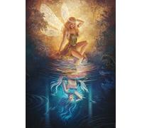 Puzzle 1500 pièces Le reflet de la fée