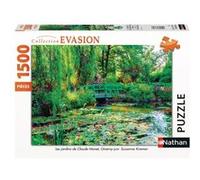 Puzzle 1500 pièces Les jardins de Claude Monet Giverny