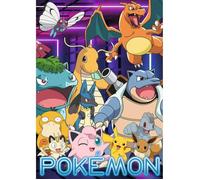 Puzzle 1500 pièces Nathan Pokémon néon G