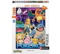 Puzzle 1500 pièces Nathan Pokémon néon G