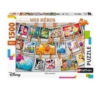 Nathan - Puzzle 1500 pièces - Jolis souvenirs - Disney - Adultes et enfants dès 14 ans - Puzzle de qualité supérieure - Encastrement parfait - Collection Mes Héros - 87798
