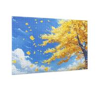 Puzzle 1500 Pièces Paysage Puzzle Adultes Arbre Motif avec avec Boîte Cadeau, DIY Wooden Puzzl Enjoy Activités de défi Familial pour Tableau Decoration Murale, Cadeau Homme/Femme 87 x 57 cm -290Y