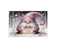Puzzle 1500 pièces - pour Adultes GNOME Rose de la Saint-ValentinJeu de Puzzle Classique pour Toute la Famille - Cadeaux pour Femmes - Cadeaux pour Hommes 57x87cm