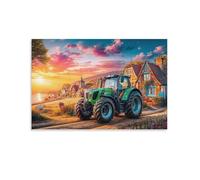 Puzzle 1500 pièces Puzzle 1500 pièces Adultes Classique Puzzles Cadeauxscène Rurale de Tracteur 57x87cm