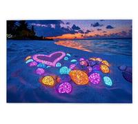 Puzzle 1500 Pièces, Puzzle 1500 Pièces Adultes en Bois, Bricolage Jeu Éducatif avec Boite Cadeau pour Adultes, Bois Épais et Résistant, Puzzles pour Décor, Cadeau Femme, Thème: Saint Valentin, Z-59