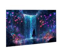 Puzzle 1500 Pièces Puzzle en Bois DIY Amour Fille EU De l'art Décoration Cadeau Unique pour Décoration Maison, Puzzles Familial, Parfait pour Les Soirées de Jeu,Activité Familiale Parfaite K0F-426