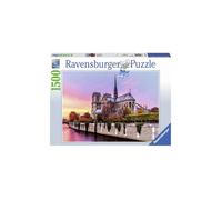 Puzzle 1500 pièces - RAVENSBURGER - Pittoresque Notre Dame - Paysage et nature - Garantie 2 ans