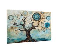 Puzzle 1500 Pièces Rétro Puzzle Adultes Arbre De La Vie Motif avec avec Boîte Cadeau,DIY Wooden Puzzl Enjoy Activités de défi Familial, Tableau Decoration Murale,Cadeau Homme/Femme 87 x 57 cm -374Y
