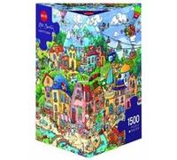 Puzzle 1500 Pièces : Rita Berman: Happytown, Heye G