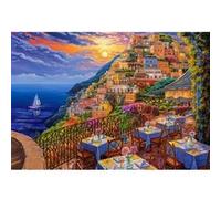 Puzzle 1500 pièces : Soirée Romantique Positano Castorland G