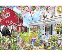 Puzzle 1500 pièces - Spring Green Farm