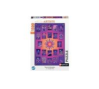 Puzzle 1500 pièces Tarot et divination Coralie Fau