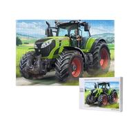 Puzzle 1500 Pieces Tracteur Grand Puzzle Classiques en Bois pour Adultes, Jeux Amusants/Colorés/Impossible/Difficiles, Cadeau d'anniversaire de Festivals pour la Famille Amis - Paysage 2T-655