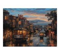 Puzzle 1500 pièces : Tramway de San Francisco G
