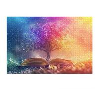 Puzzle 1500 Pieces Tree Of Life, Puzzle 1500 Pieces Adultes en Bois, Bricolage Jeu Éducatif avec Boite Cadeau pour Adultes, Bois Épais et Résistant, Puzzles pour Tableau Decoration Murale, (Rêve) X-14