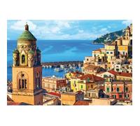 Puzzle 1500 pièces - TREFL - Amalfi, Italie - Paysage et nature - Adulte - Blanc