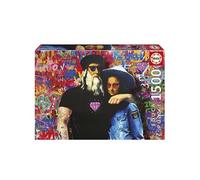 Puzzle 1500 pièces : TV BOY LEO Y LISA