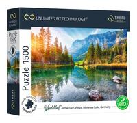 Puzzle 1500 pièces : Unlimited Fit Technology : Au Pied des Alpes, Lac Hintersee, Allemagne