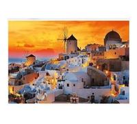 Puzzle 1500 pièces - Trefl Prime UFT - Oia, Santorin - Age minimum 13 ans