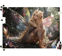 Puzzle 1500P Pièces Aile Beauté, Puzzles Bois 34.3 x 22.4 in, l0-36