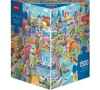 PUZZLE 1500P TRIANGULAR GOOD OLD EUROPE HEYE