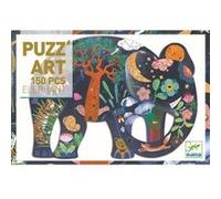 Puzzle 150p Éléphant Puzz'art Djeco E