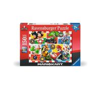 Ravensburger – Puzzle enfant La Course de Mario Kart (Nintendo) – 150 pièces XXL – dès 7 ans