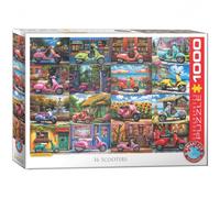 Puzzle - 16 Motos De Chris Bigelow - 1000 Pièces